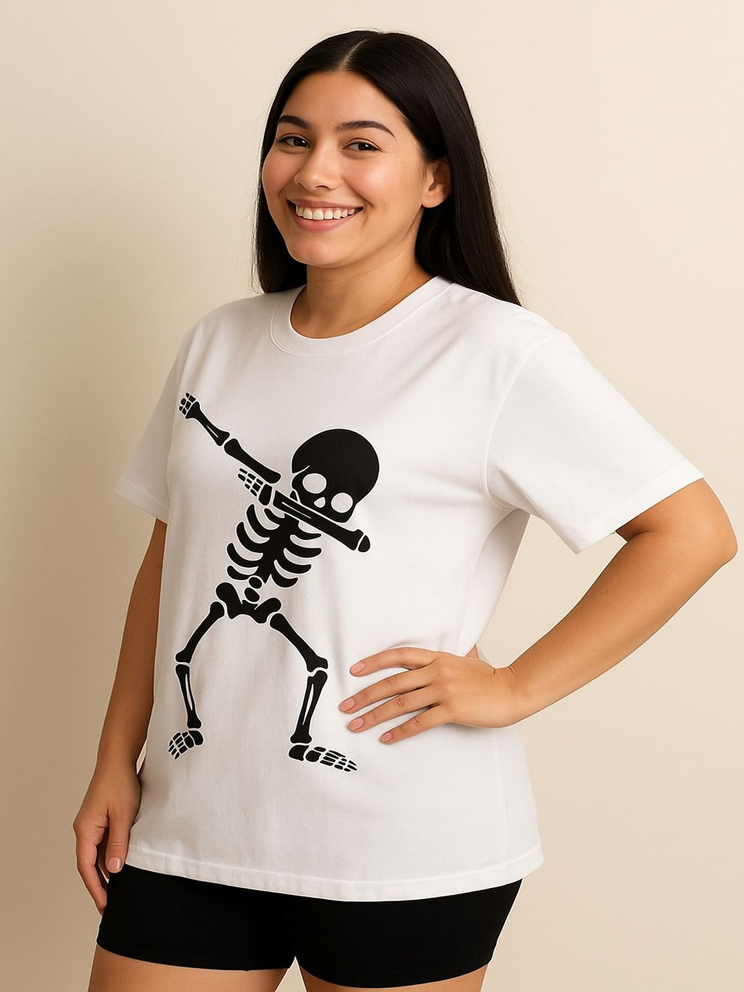 GAB Pure Cotton Printed Oversized T-Shirt