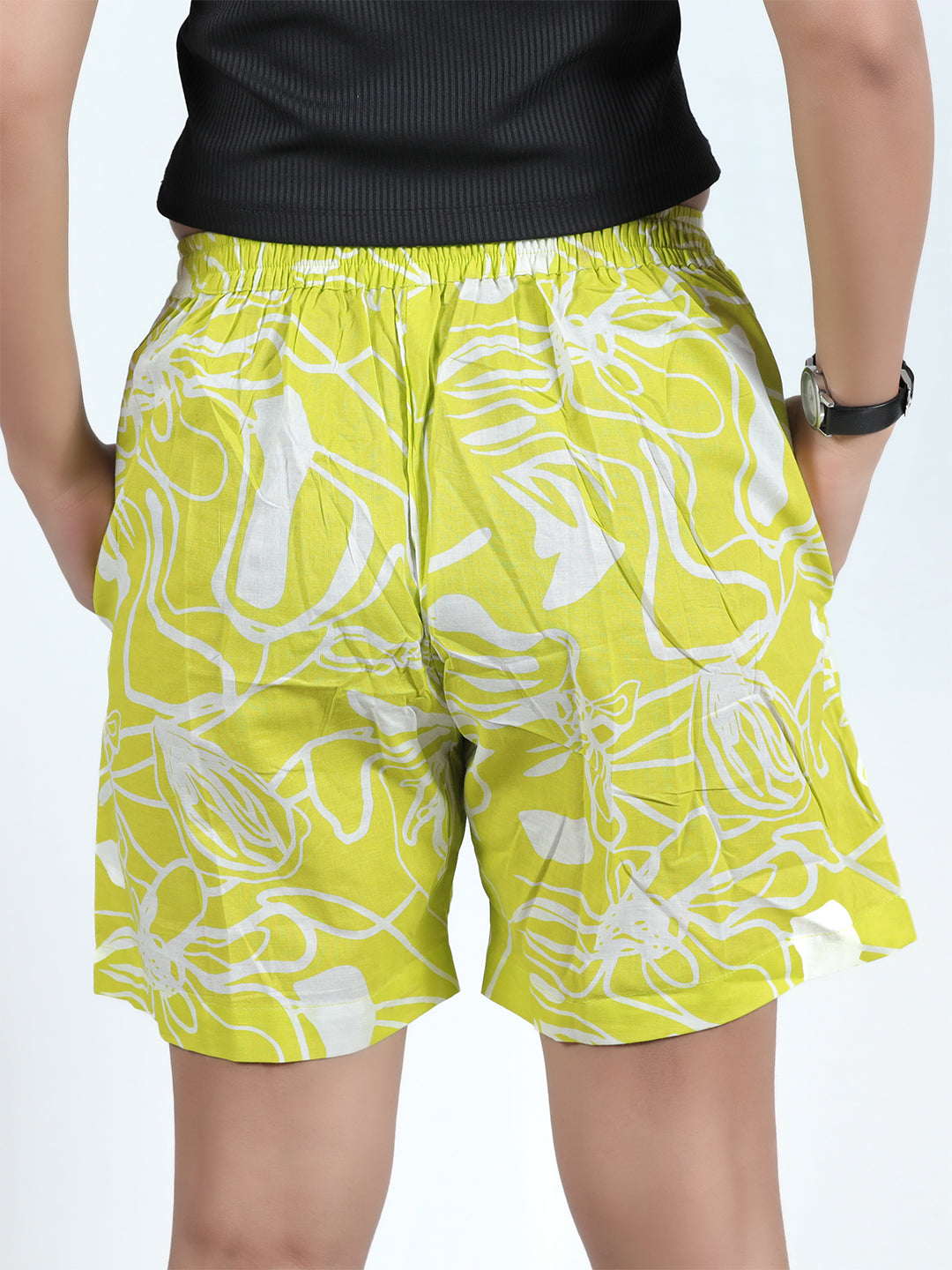 GAB Women/Girl Printed Shorts For Summer