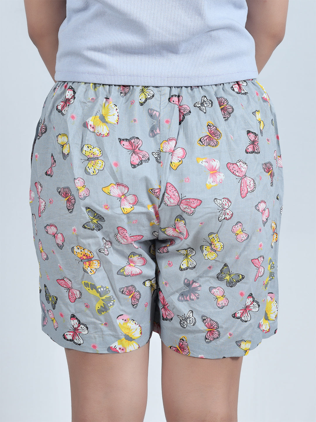 GAB Women/Girl Printed Shorts For Summer Set Of 2
