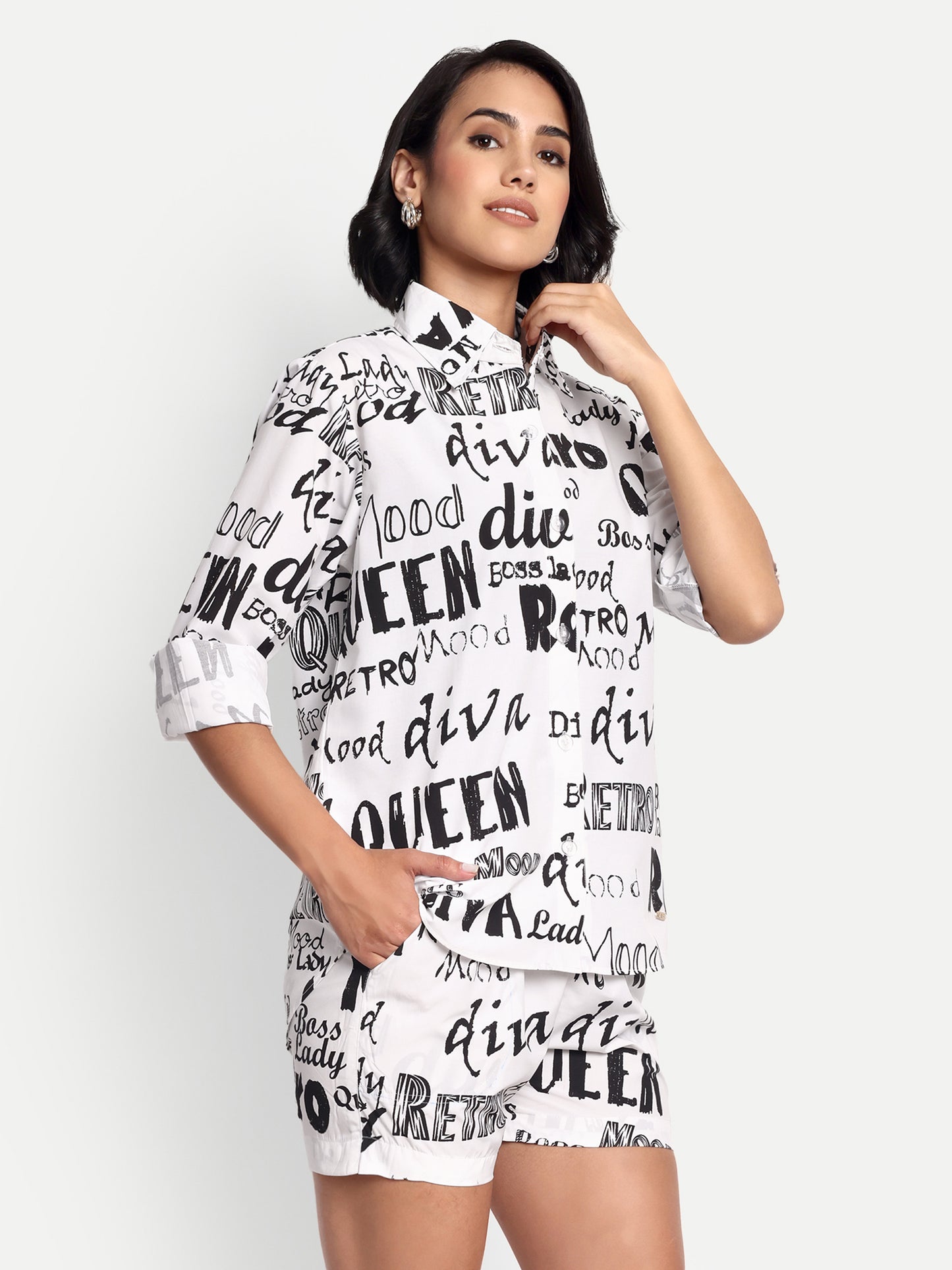 GAB Shirt & Shorts Set