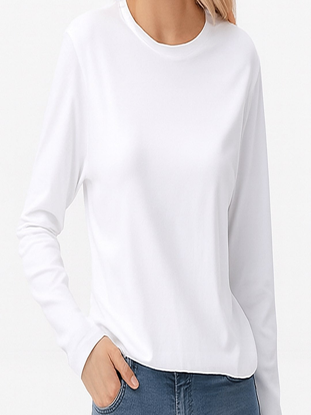 Full Sleeves T shirt White