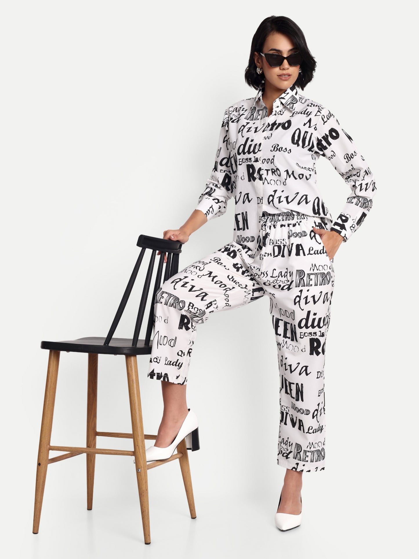 GAB Shirt & Trouser Set