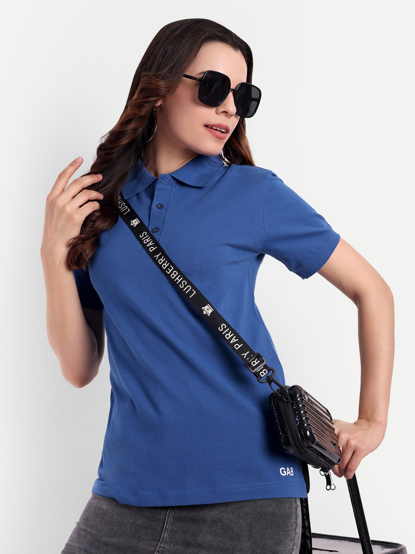 GAB-Polo-Navy Blue