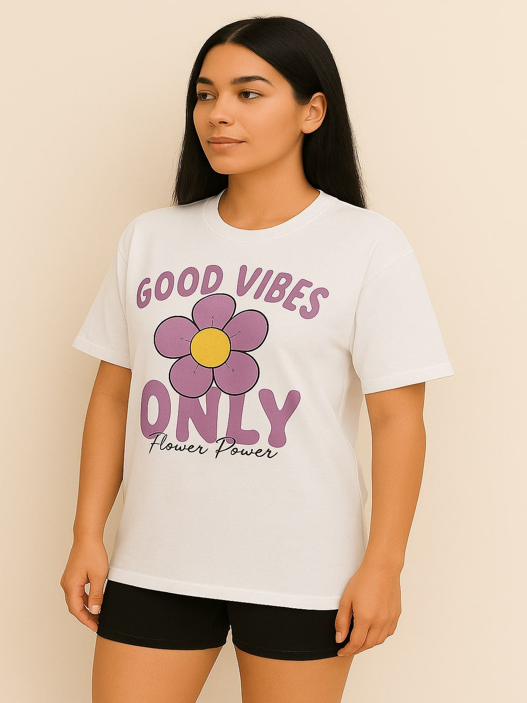 GAB Pure Cotton Printed Oversized T-Shirt