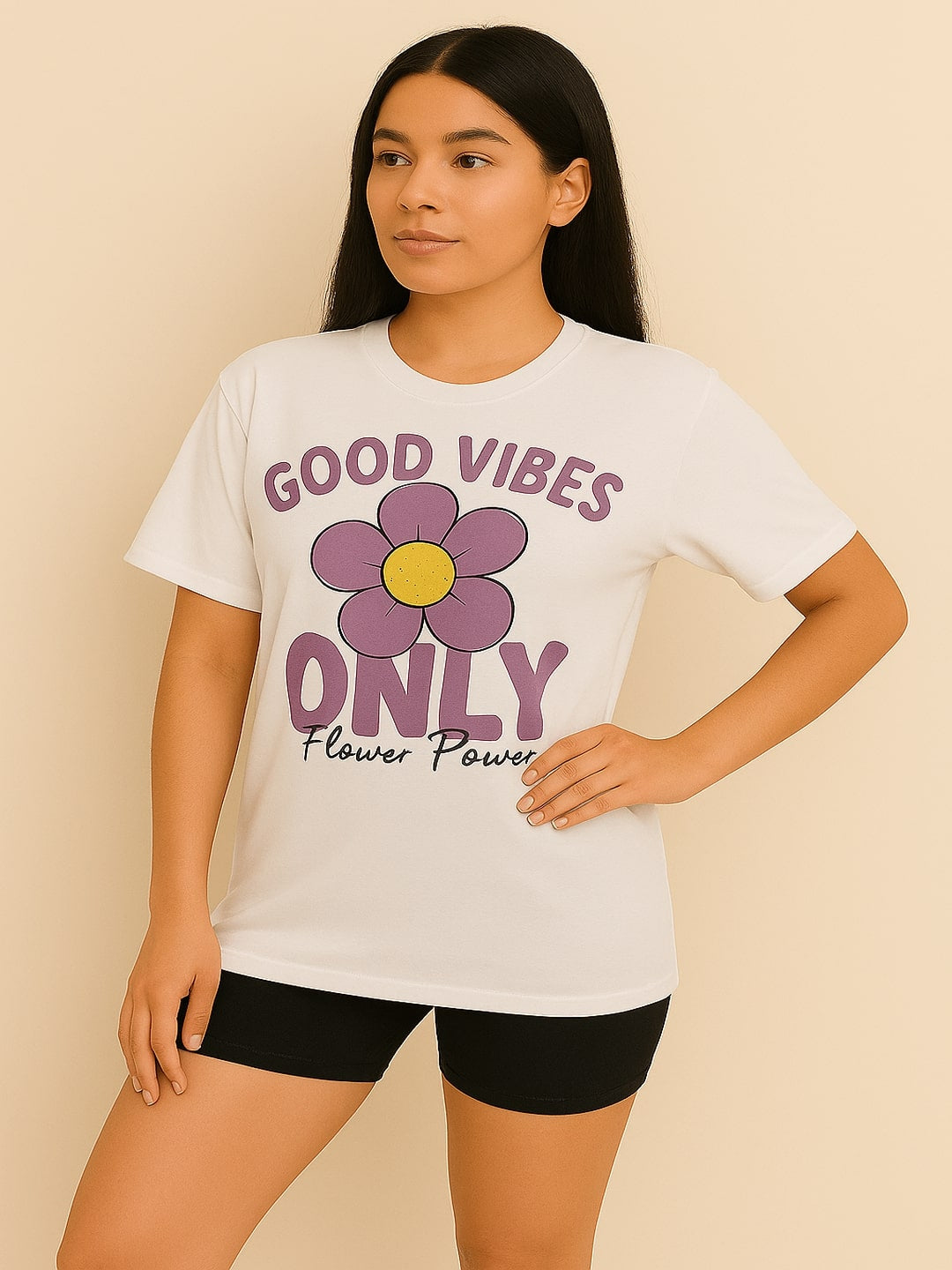 GAB Pure Cotton Printed Oversized T-Shirt