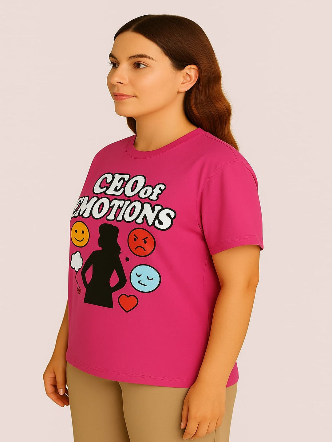 GAB Pure Cotton Printed Oversized T-Shirt