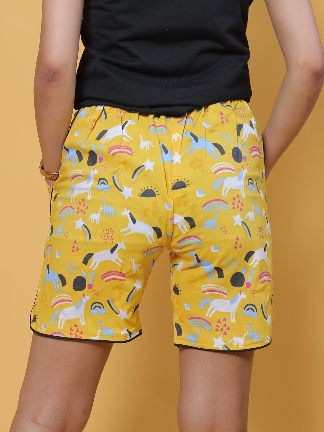 GAB Women/Girl Printed Shorts For Summer