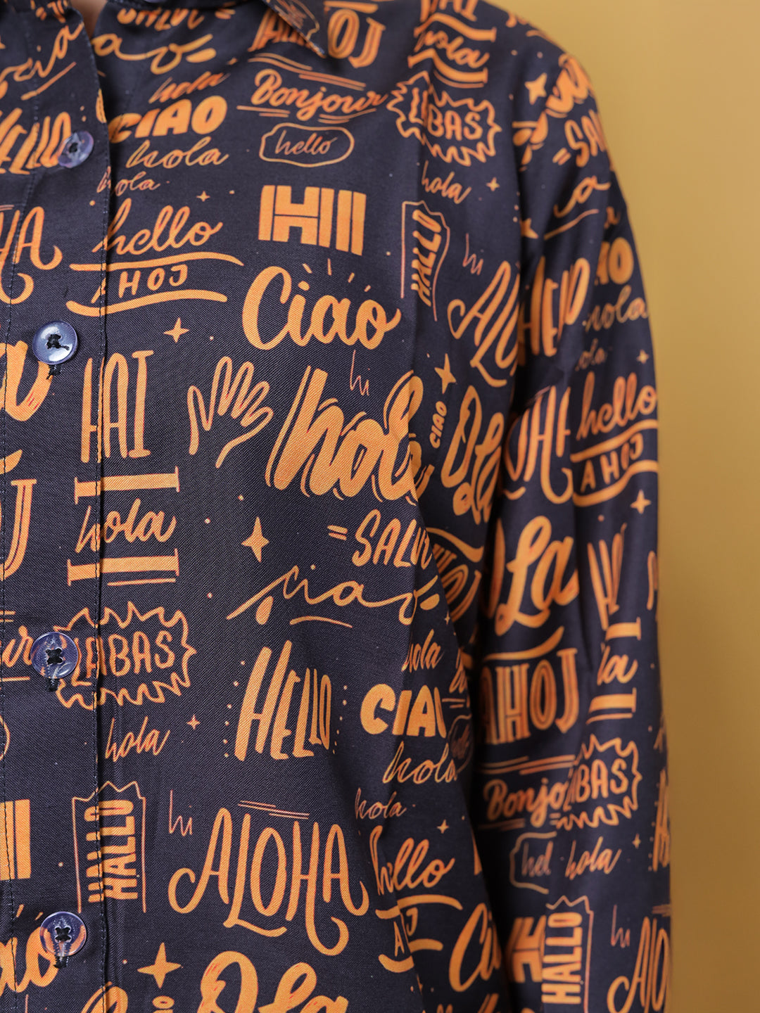 GAB Printed Shirt&Shorts Co-Ord Set