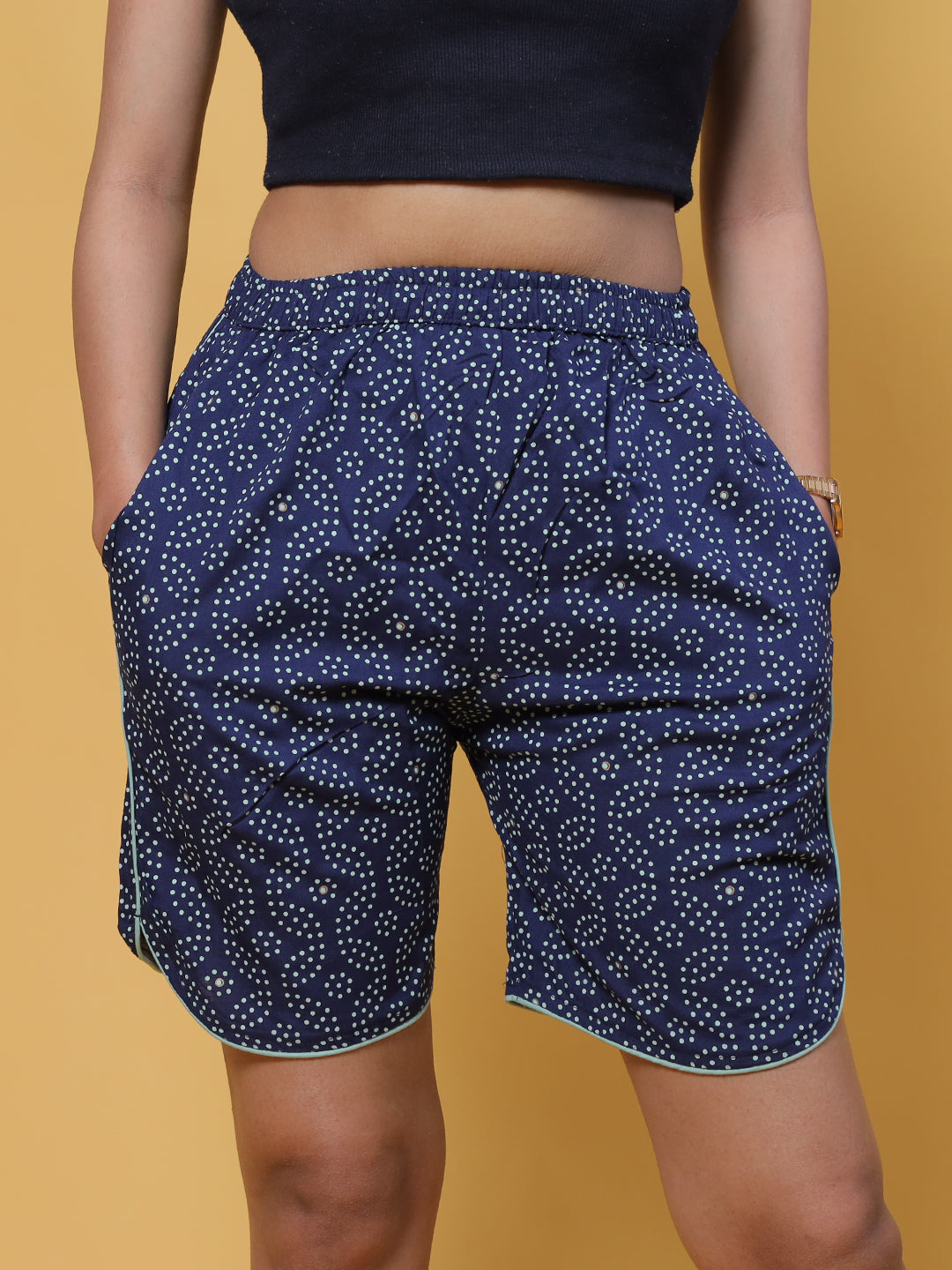 GAB Women/Girl Printed Shorts For Summer Set Of 2