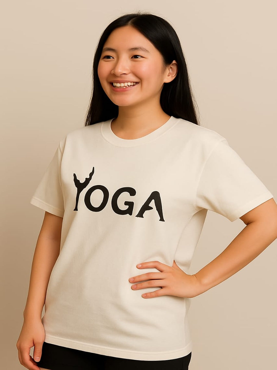 GAB Pure Cotton Printed Oversized T-Shirt