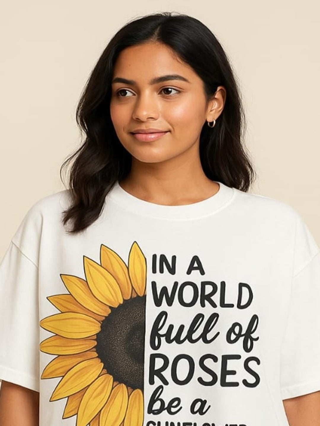 GAB Pure Cotton Printed Oversized T-Shirt