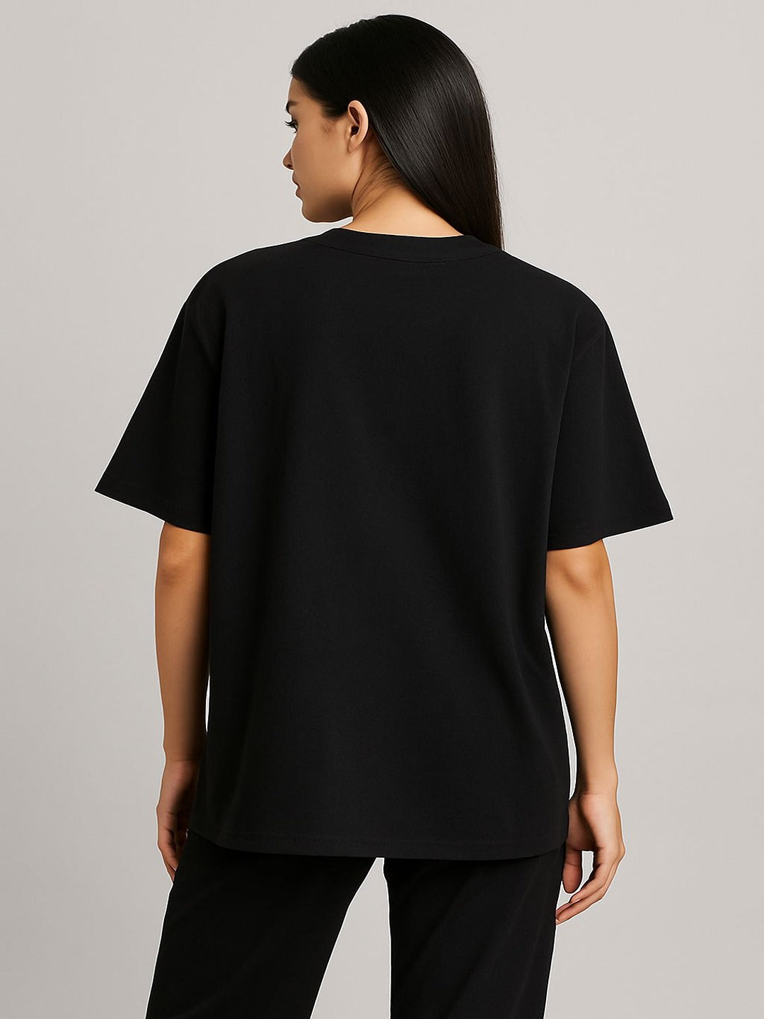GAB Pure Cotton Printed Oversized T-Shirt