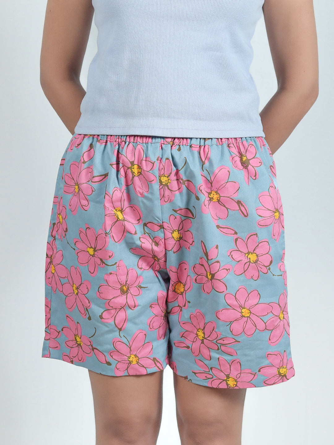 GAB Women/Girl Printed Shorts For Summer