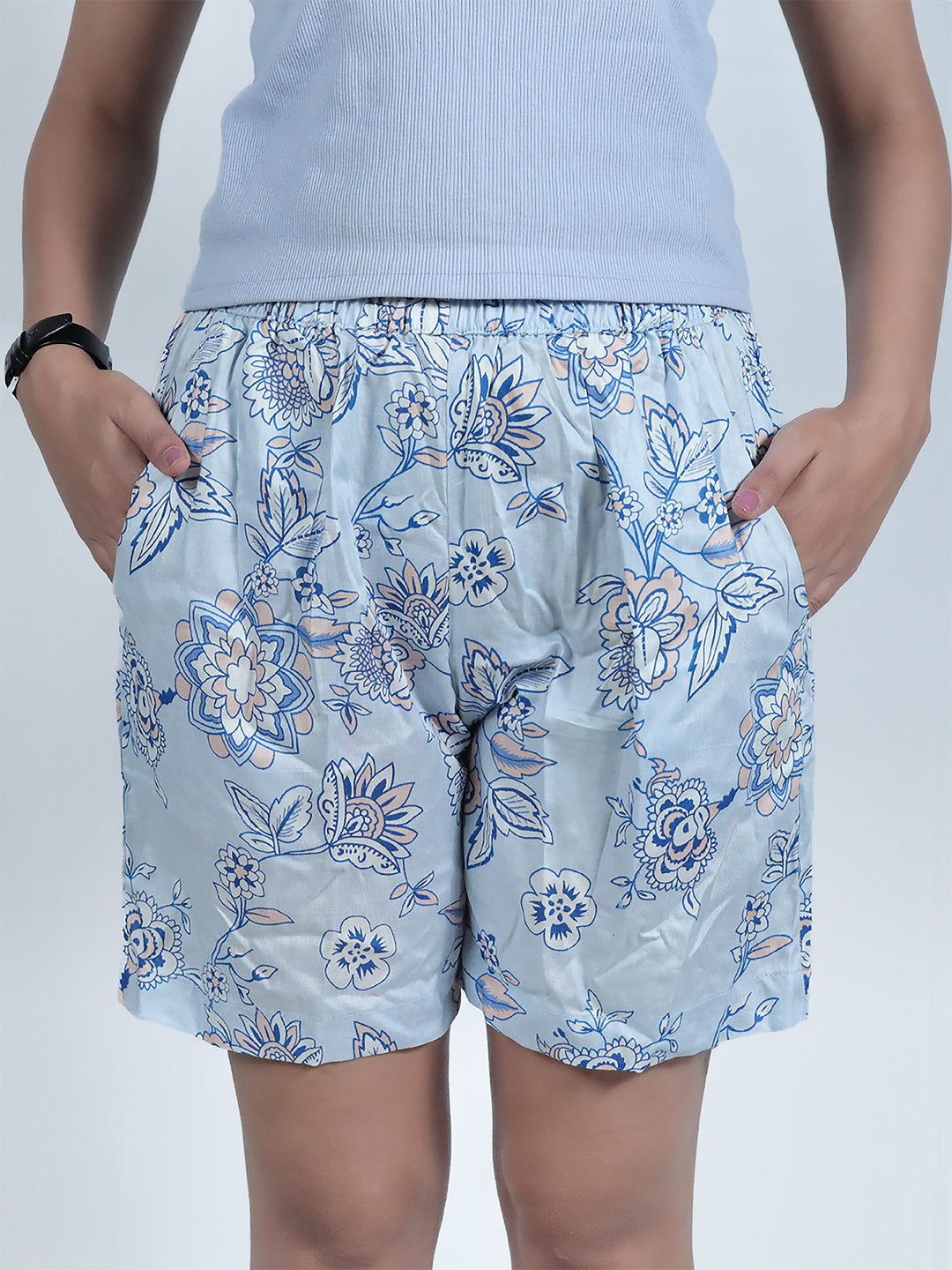 GAB Women/Girl Printed Shorts For Summer