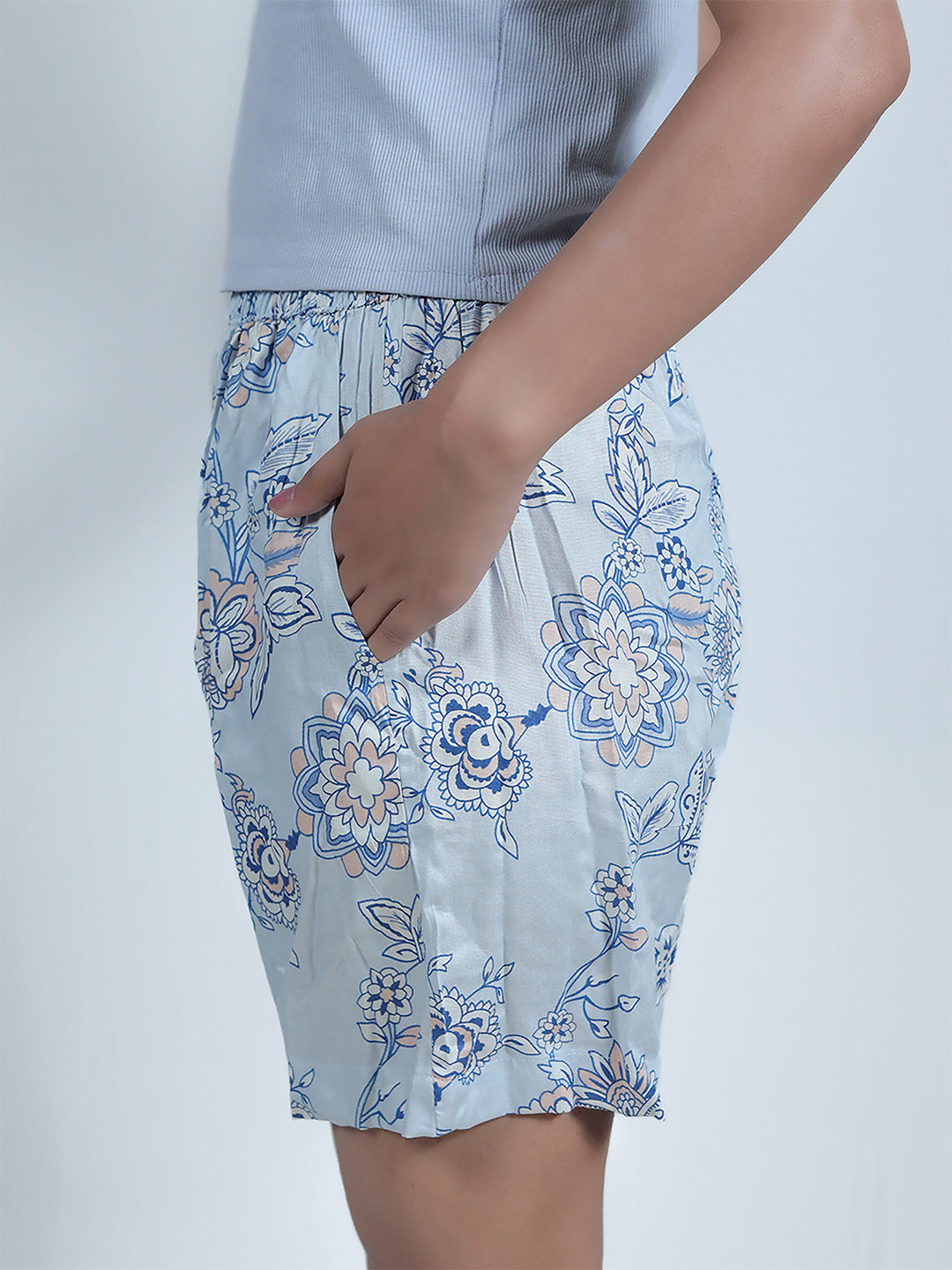 GAB Women/Girl Printed Shorts For Summer