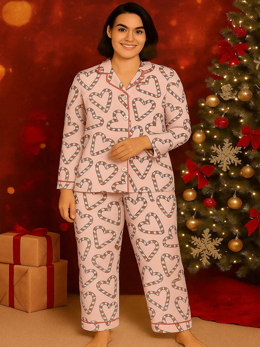 GAB Adult-Women  Printed Night Suit