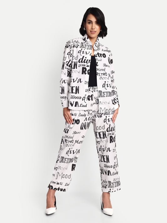 GAB Shirt & Trouser Set