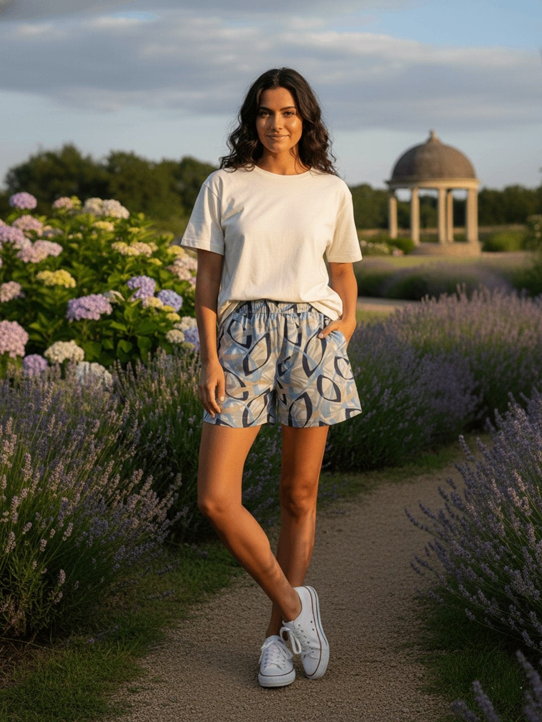 GAB Pure Cotton  Printed Night Suit