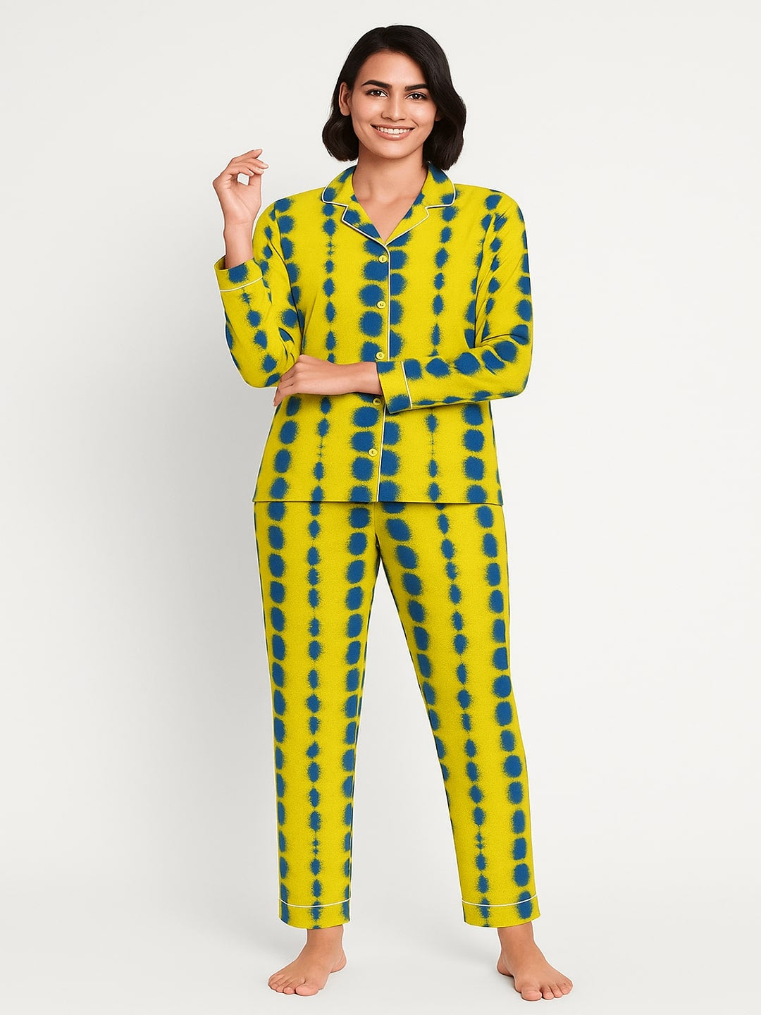 Women Printed Night suit