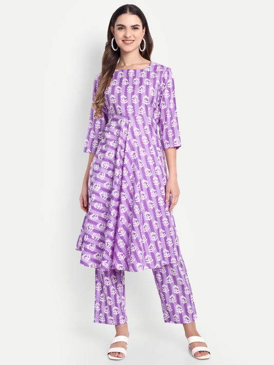 GAB Printed Kurta Set