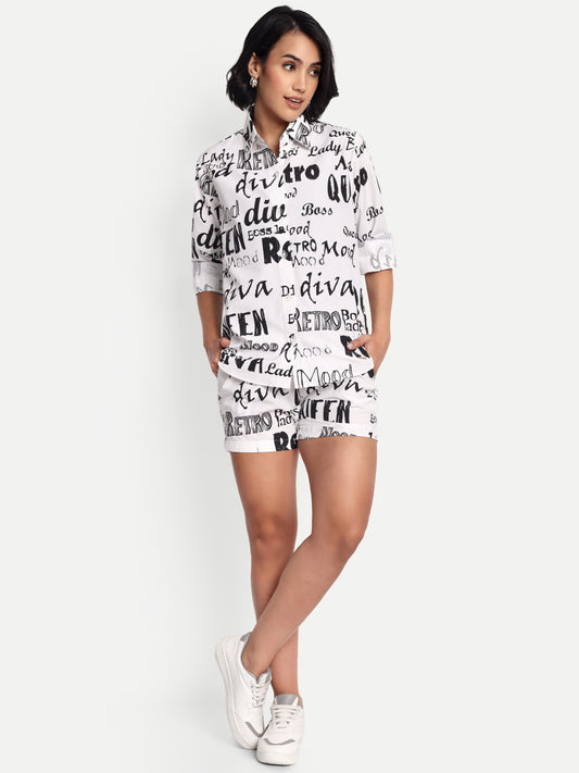 GAB Shirt & Shorts Set