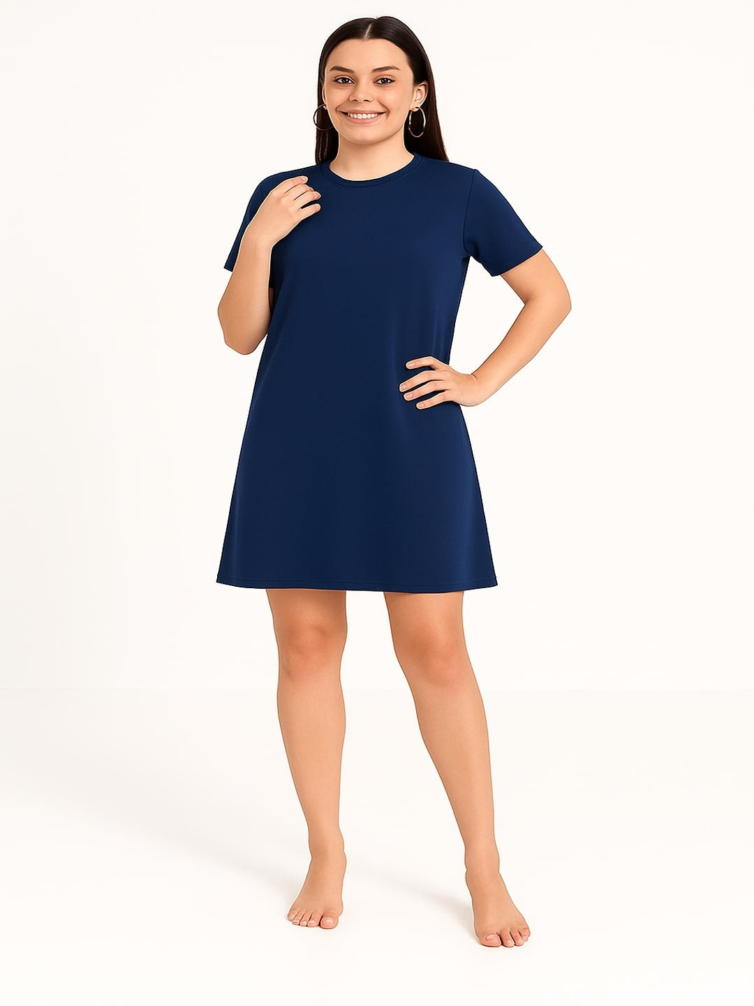 Women Pure Cotton Nightdress