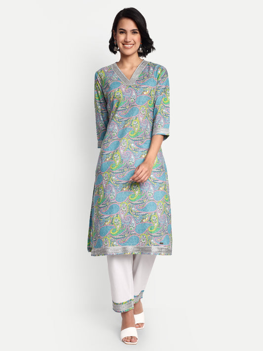 GAB Kurta With Trouser