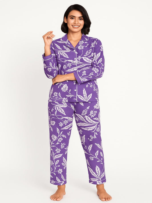Women Printed Night suit