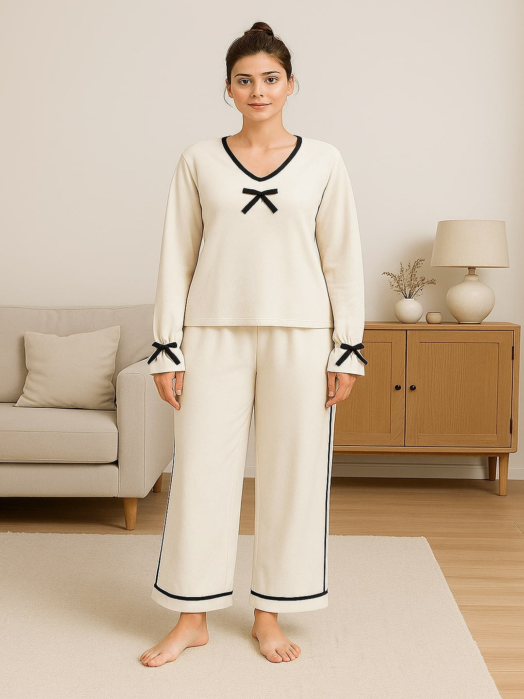 GAB Adult-Women Pure Cotton Night Suit