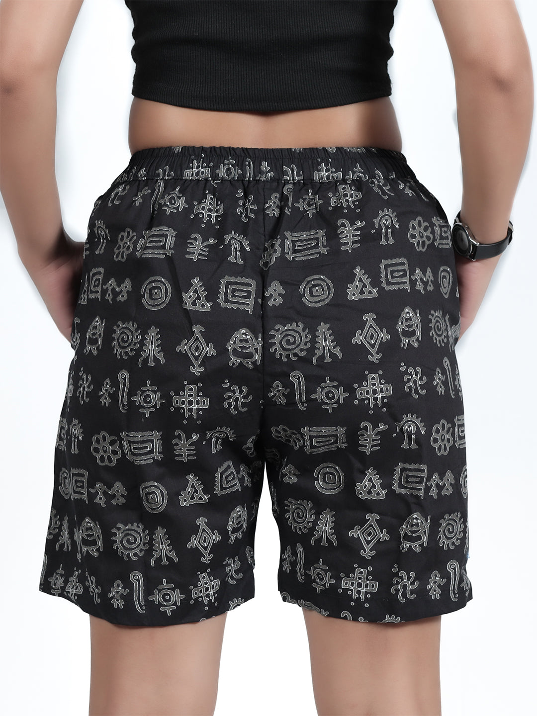 GAB Women/Girl Printed Shorts For Summer Set Of 2