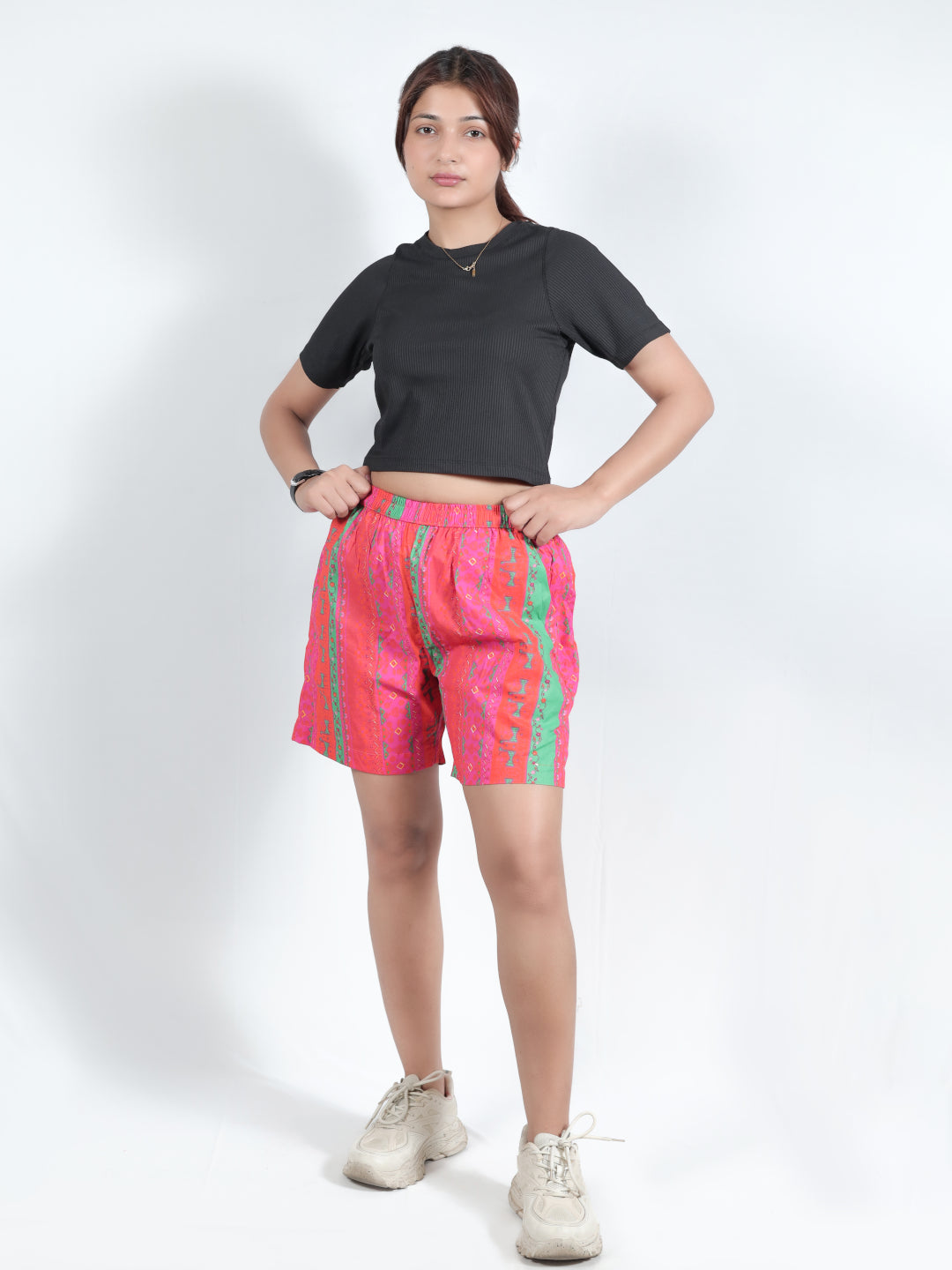 GAB Women/Girl Printed Shorts For Summer