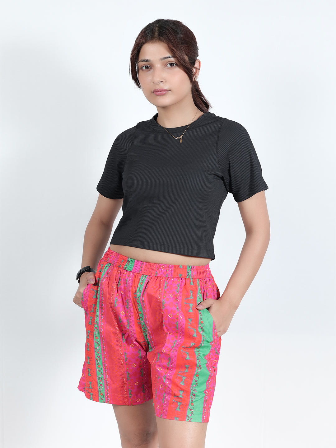 GAB Women/Girl Printed Shorts For Summer