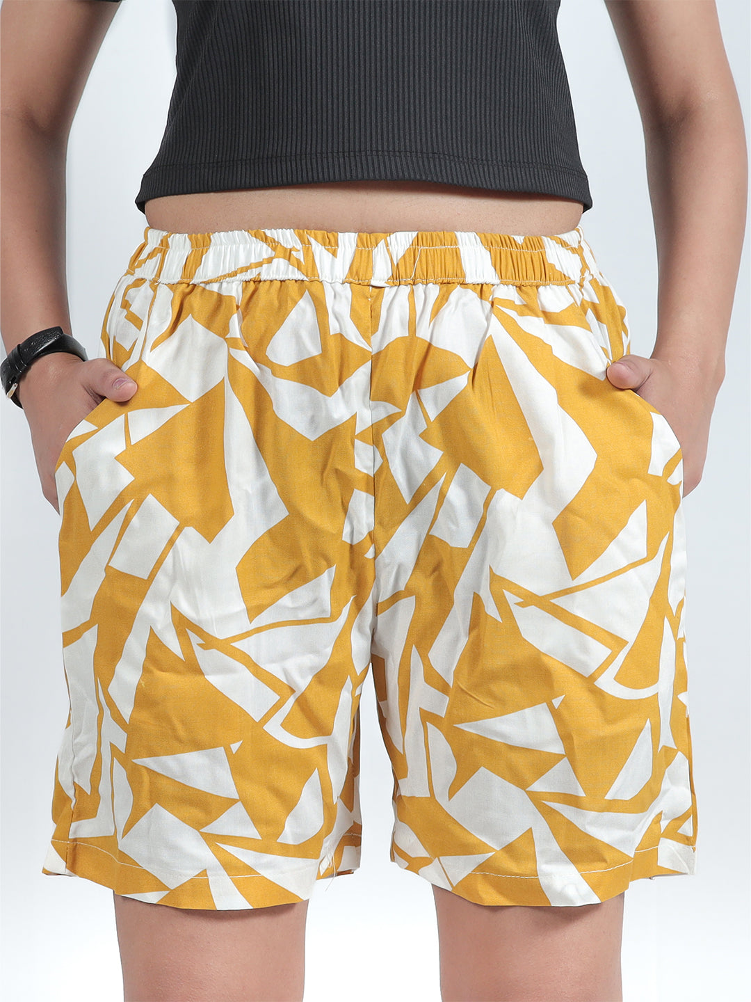 GAB Women/Girl Printed Shorts For Summer