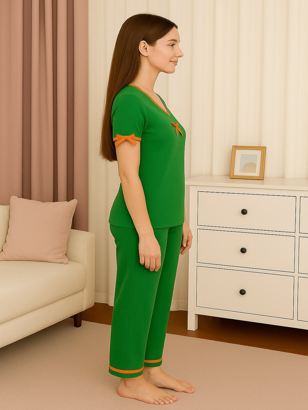 Women Pure Cotton Night suit