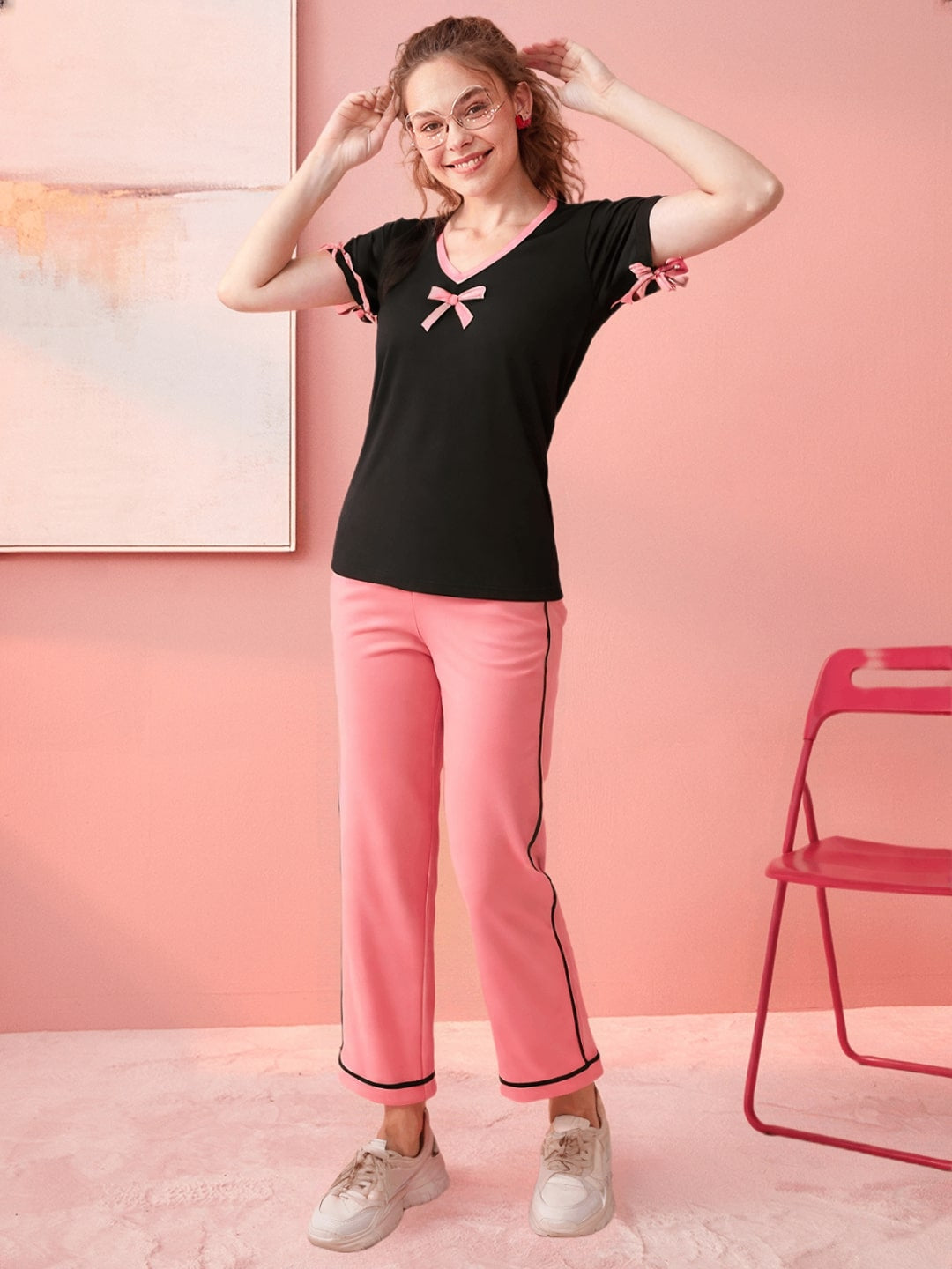 GAB Adult-Women Pure Cotton Night Suit