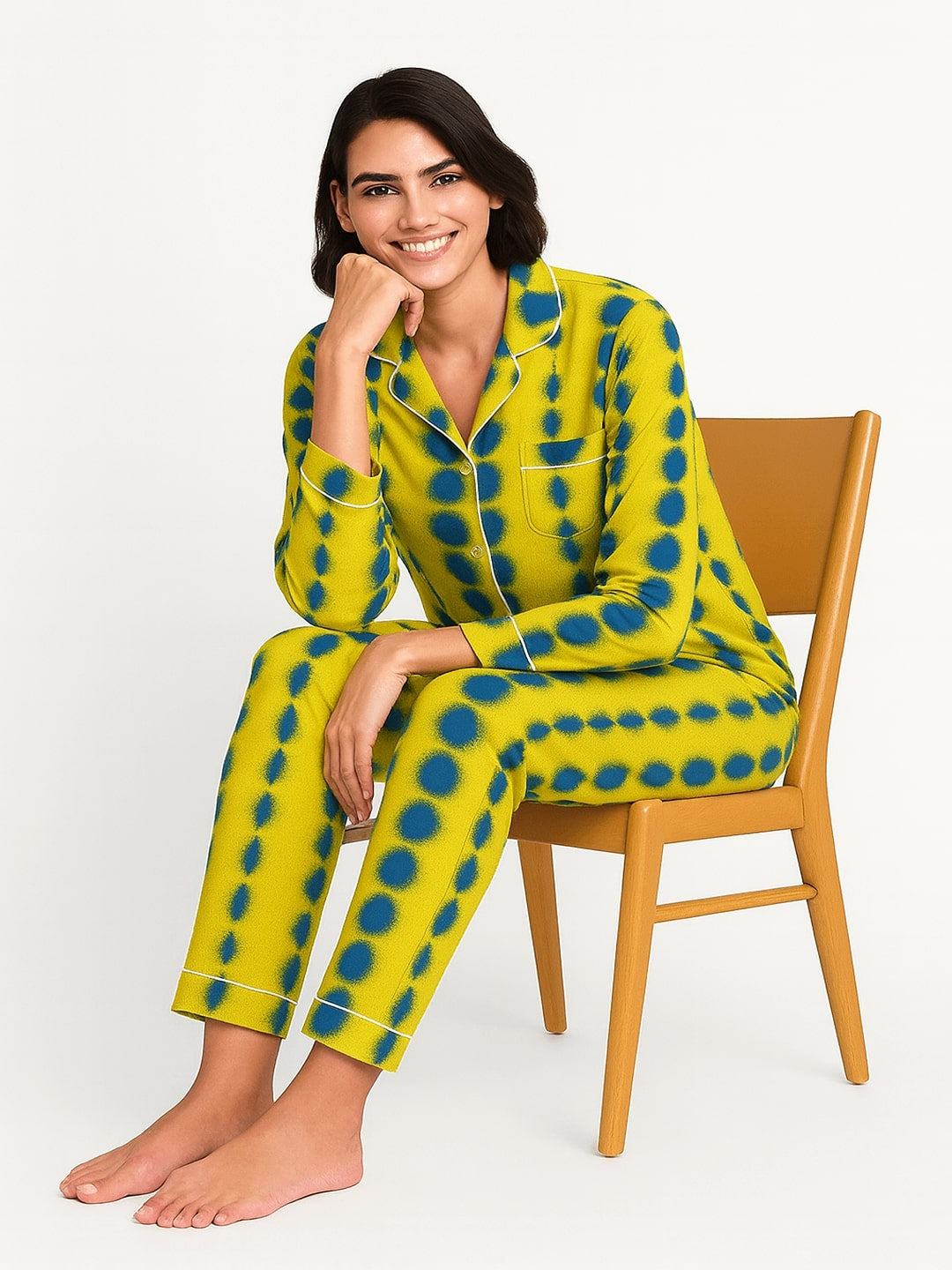 Women Printed Night suit