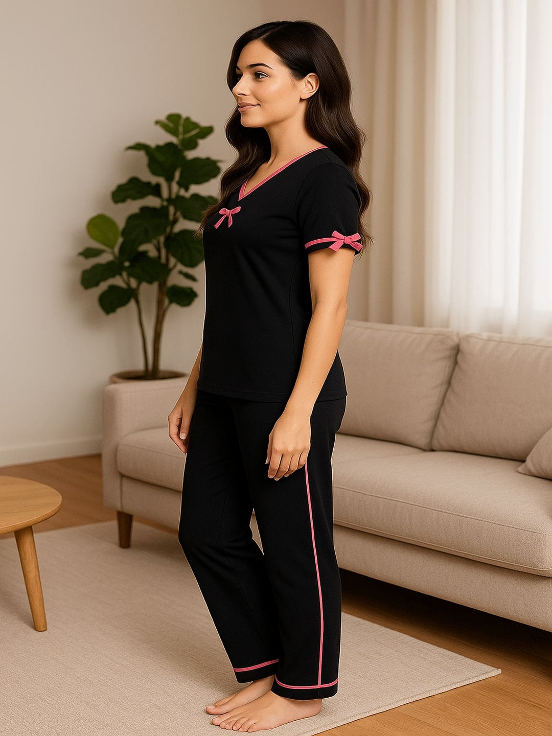GAB Adult-Women Pure Cotton Night Suit