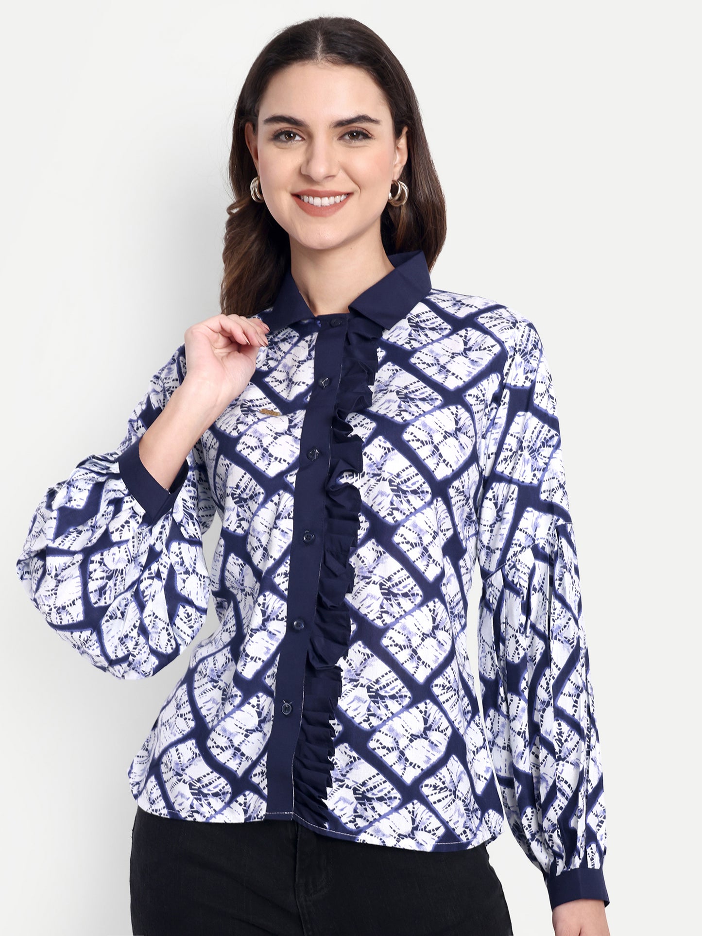 GAB Classic Printed Causual Shirt