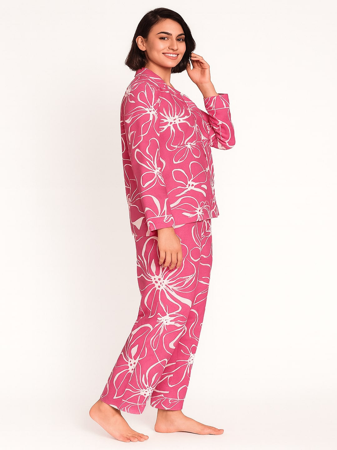 Women Printed Night suit