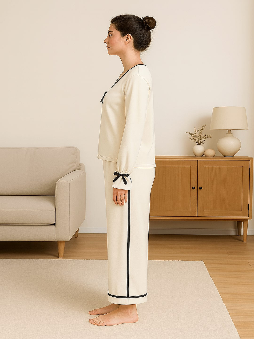 GAB Adult-Women Pure Cotton Night Suit