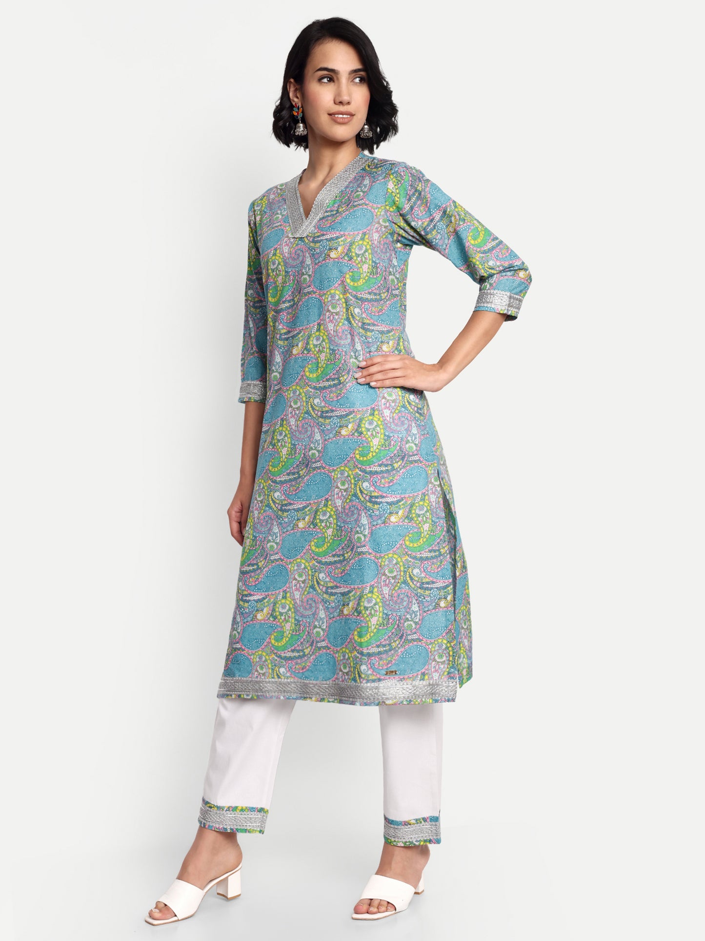 GAB Kurta With Trouser