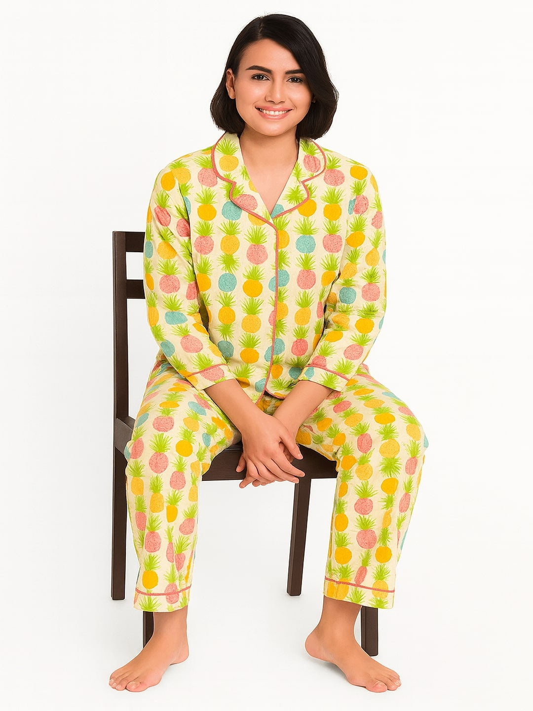 GAB Women Printed Night suit