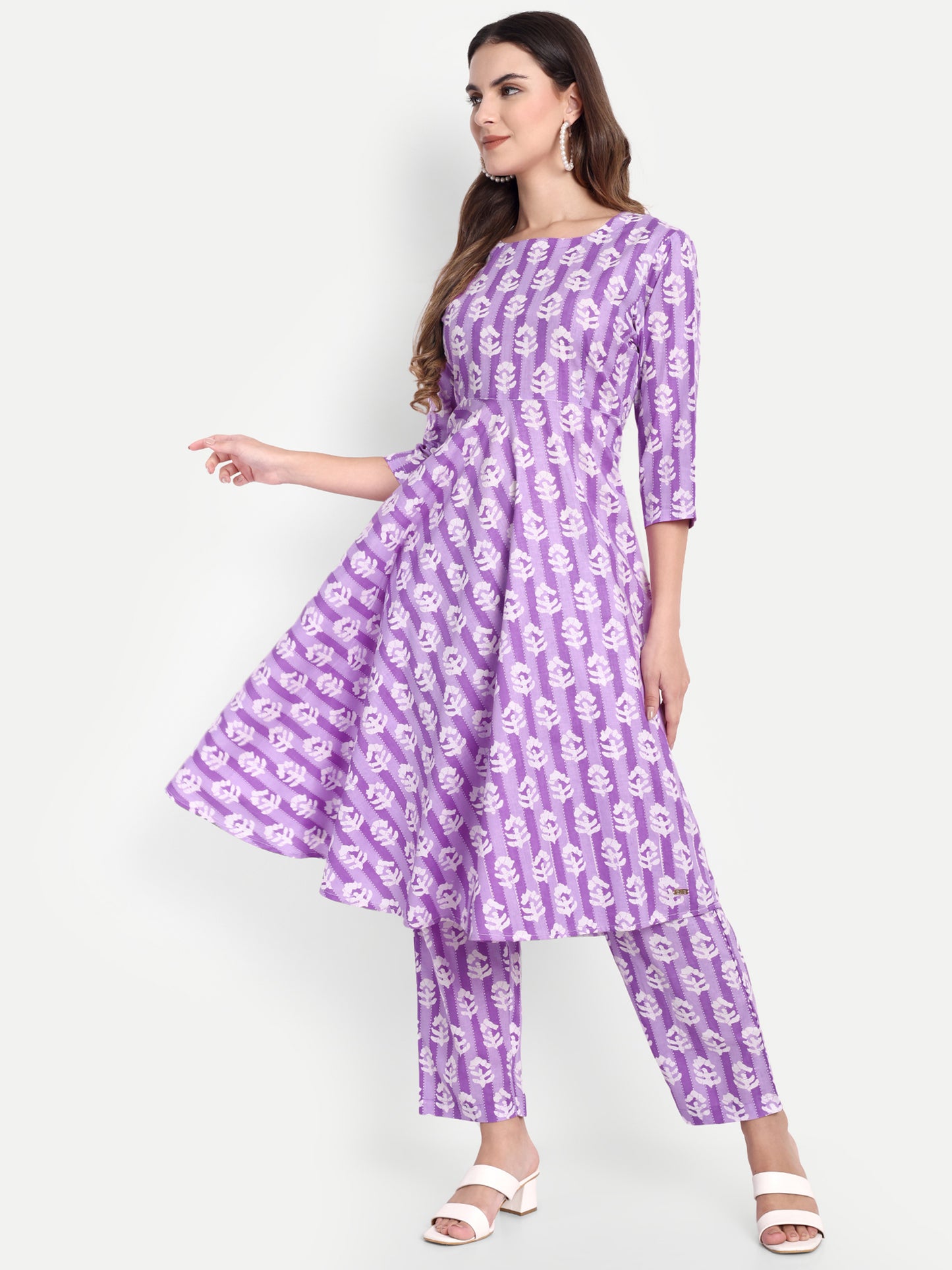 GAB Printed Kurta Set