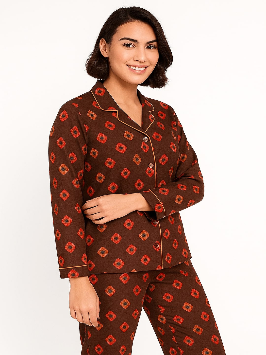 Women Printed Night suit