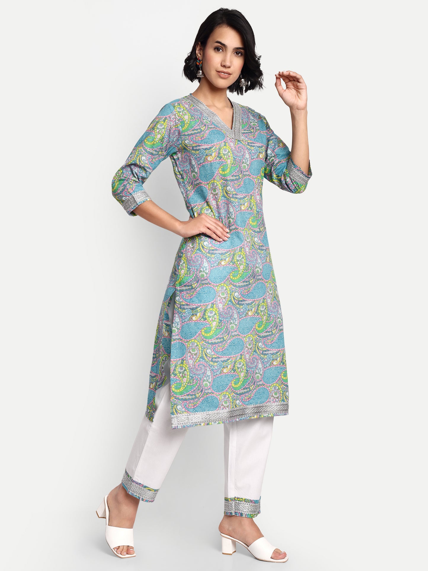 GAB Kurta With Trouser