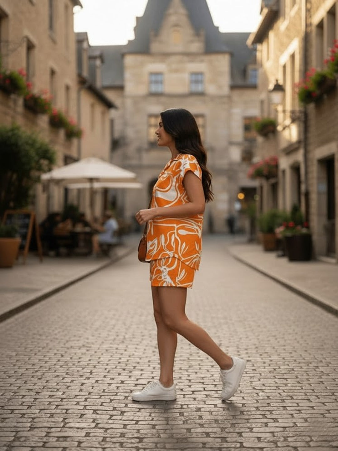 GAB Pure Cotton  Printed Night Suit