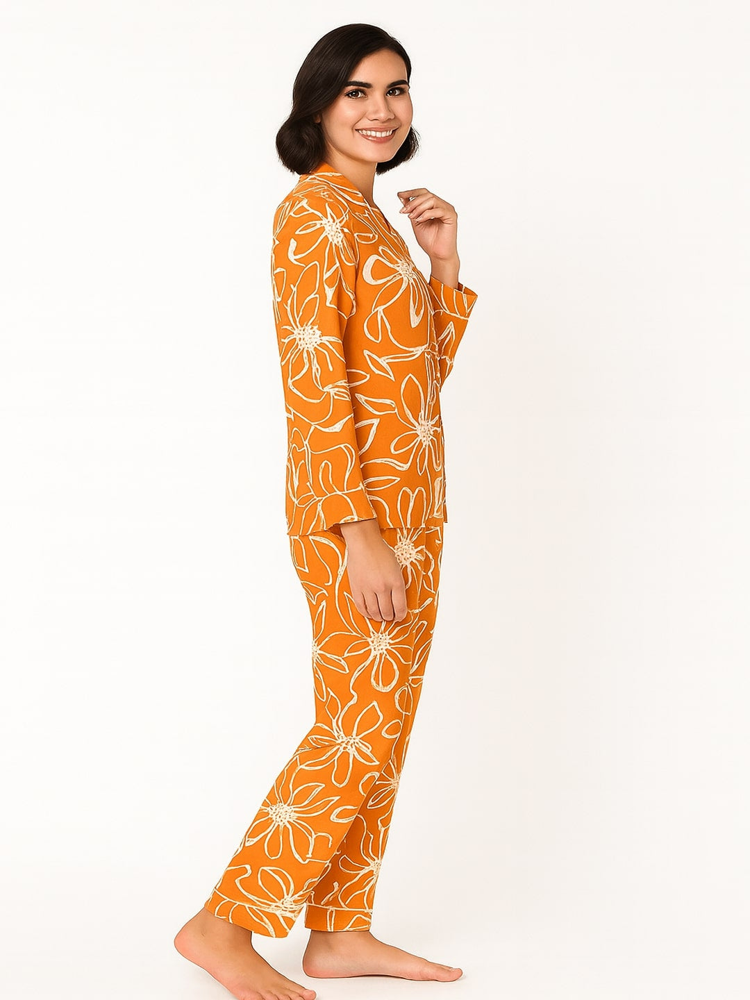 Women Printed Night suit
