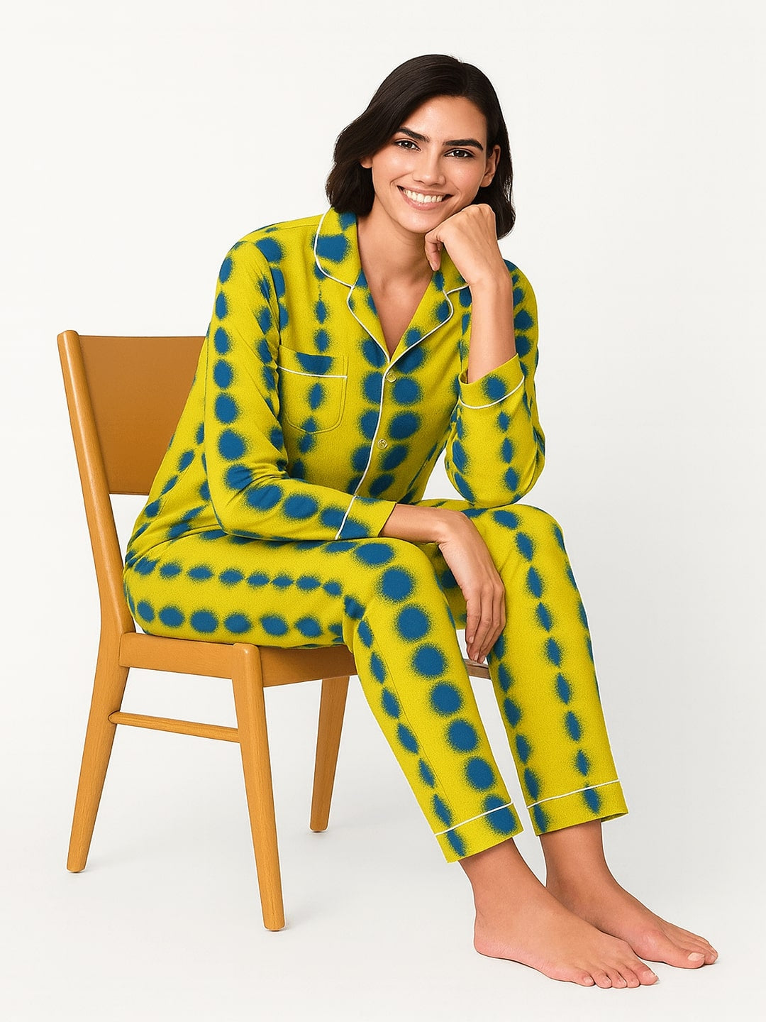 Women Printed Night suit