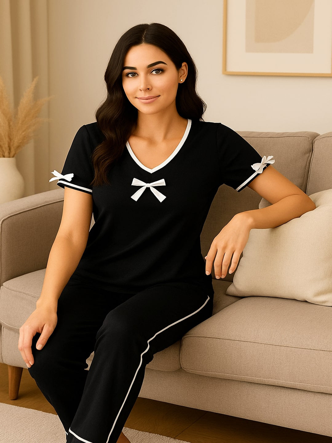 GAB Adult-Women Pure Cotton Night Suit