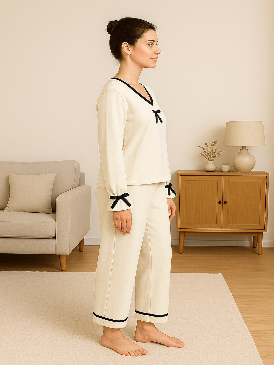 GAB Adult-Women Pure Cotton Night Suit